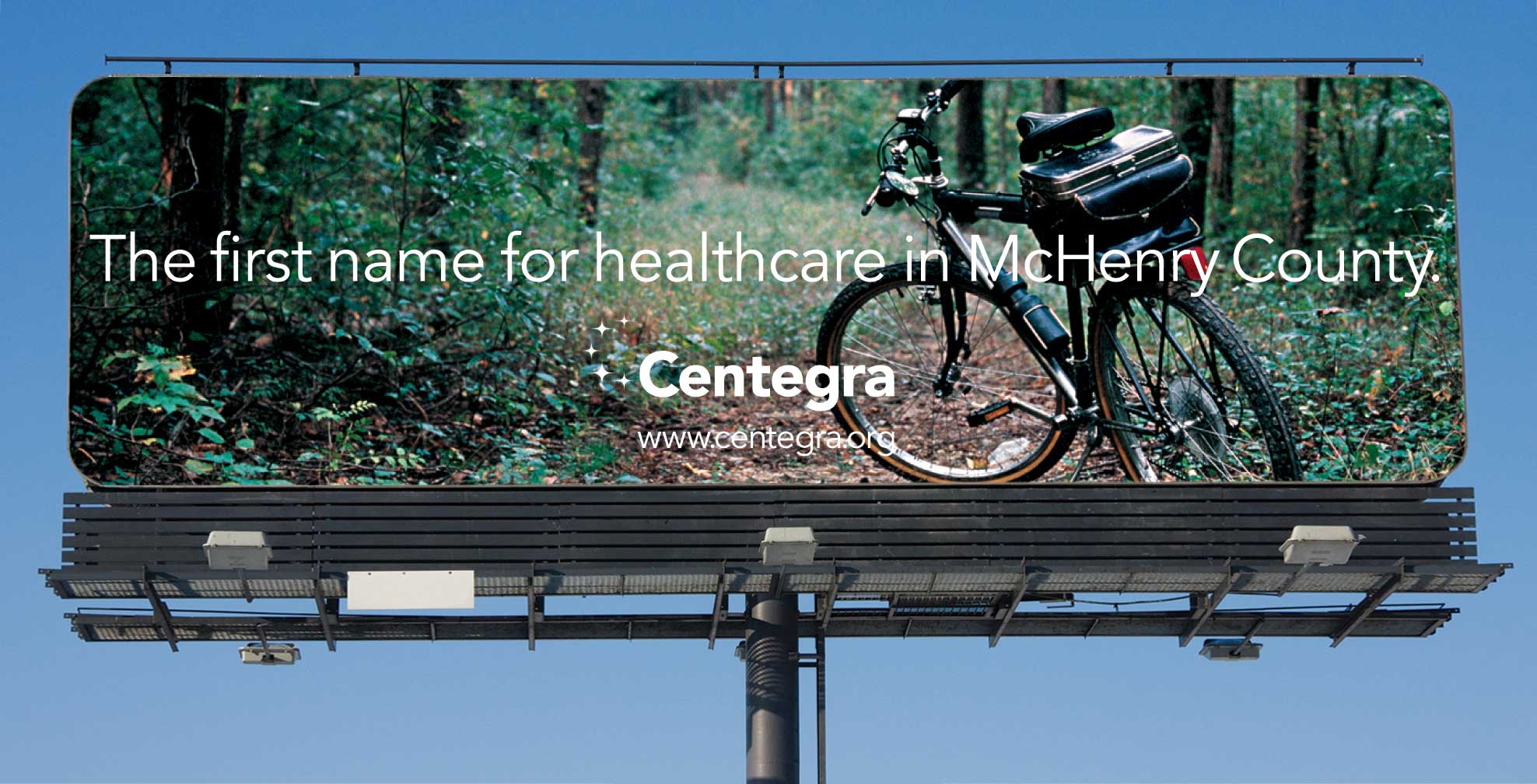 centegra-health-system_outdoor-billboard.jpg Art Direction by: Bart Crosby, Crosby Associates